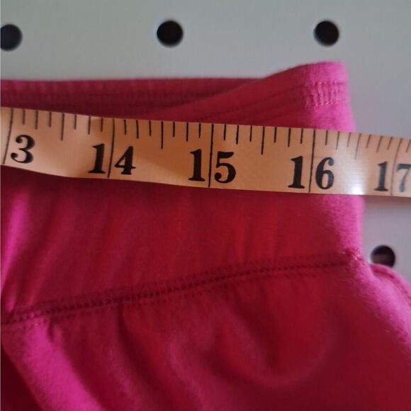 Make + Model Womens Drawstring Lounge Pants Pink Wide Leisure Comfort XL - Picture 7 of 9